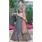 Grey Color Net Party Wear Girl Lehenga Choli - 448654832
