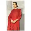 Red Color Fox Georgette Fancy Eid Wear Salwar Kameez