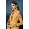 Yellow Color Premium Georgette Eid Wear Salwar Kameez