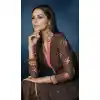 Coffee Color Premium Georgette Eid Wear Salwar Kameez