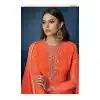 Orange Color Premium Georgette Eid Wear Salwar Kameez