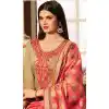 Beige Color Pure Jam Silk Cotton Casual Wear Churidar Kameez