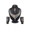 Exotic Golden Color Alloy American Diamond Necklace Set - 461756846