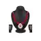Red Color Moti Pendant Necklace Jewellery Set - 461756863
