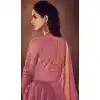 Pink Color Butterfly Net Pakistani Eid Wear Salwar Kameez