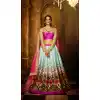 Multi Color Banglori Silk Fancy Party Wear Lehenga Choli