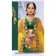 Green Color Satin Silk Designer Wear Plus Size Lehenga Choli - 464157180