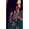 Sea Green Color Hevy Reyon Eid Wear Pakitani Long Gown Suit