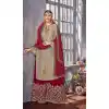Grey Color Foux Georgette Eid Special Sharara Salwar Suit
