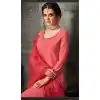 Peach Color Georgette Pakitani Palazzo Salwar Suit