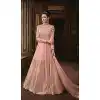Light Pink Color Georgette Eid Special Pakitani Salwar Kameez