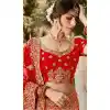 Red Color Pure Heavy Silk Wedding Special Lehenga Choli