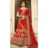 Red Color Pure Heavy Silk Wedding Special Lehenga Choli