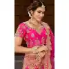 Pink Color Pure Heavy Silk Wedding Special Lehenga Choli