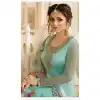 TV Actress Drashti Dhami Sky Color Salwar Kameez