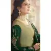 Light Green Color Satin Georgette Party Wear Lehenga Suit