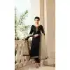 Black Color Satin Georgette Party Wear Lehenga Suit