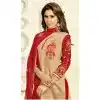 Beige Color South Silk Casual Office Wear Salwar Kameez