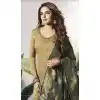 Beige Color Modal Satin Silk Party Wear Palazzo Suit