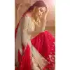 Grey Color Satin Georgette Pakistani Sharara Suit