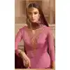 Pink Color Satin Georgette Pakistani Sharara Suit