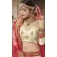 Beige Color Silk Satin Designer Plus Size Chaniya Choli - 480459088