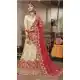 Beige Color Silk Satin Designer Plus Size Chaniya Choli - 480459089