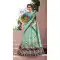 Aqua Blue Color Satin Silk Designer Lehenga Choli For Girl - 62542887