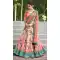 Dark Peach Color Satin Silk Designer Lehenga Choli For Girl - 62542889