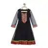Black Color Net Designer Kids Girl Salwar Kameez