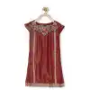 Maroon Color Shimmer Georgette Designer Girl Lehenga Choli