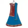 Maroon Color Shimmer Georgette Designer Girl Lehenga Choli