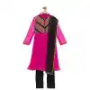 Pink Color Net Designer Kids Girl Salwar Kameez