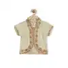 Beige Color Embroidered Net Designer Girl Lehenga Choli