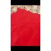 Red Color Net Designer Readymade Girl Ethnic Dress
