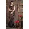 Coffee Color Fancy Imported Pre-stitched Saree