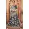 Dark Grey Color Art Silk Designer Embroidery Lehenga Choli - 62913178