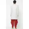 White Color Brocket Readymade Men Groom Sherwani