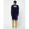 Navy Blue Color Velvet Readymade Men Groom Sherwani