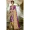 Purple Chinese Imported Party Wear Plus Size Sarees - 494460755