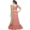 Gorgeous Coral Color Net Treditional Wear Lehenga Choli