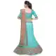 Alluring Blue Color Net Treditional Wear Lehenga Choli - 494760775