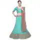 Alluring Blue Color Net Treditional Wear Lehenga Choli - 494760775