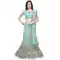 Blue Color Net A Line Treditional Lehenga Choli - 494860783