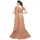 Greenish Cream Color Net A Line Treditional Lehenga Choli - 494860785