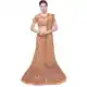 Greenish Cream Color Net A Line Treditional Lehenga Choli - 494860785