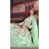 Light Green Color Maxico Satin Silk Designer Ghagra Choli