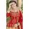 Beige Color Silk Treditional Wear Lehenaga with Long Choli Blouse - 502361663