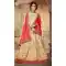Cream Color Satin Silk Treditional Party Wear Lehenaga Choli - 502461668