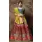 Alluring Maroon Color Jacquard Silk Designer Wear Lehenga Choli - 64414618